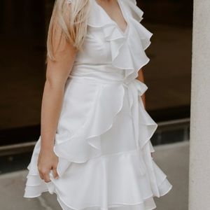 white dress